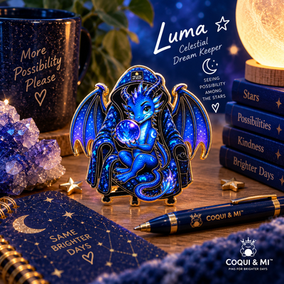 Luma – Dragon Flight Enamel Pin